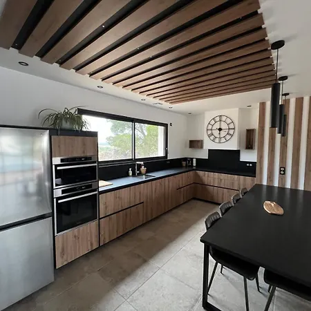 别墅 Moderne Piscine Privative Hauteurs De 尼姆
